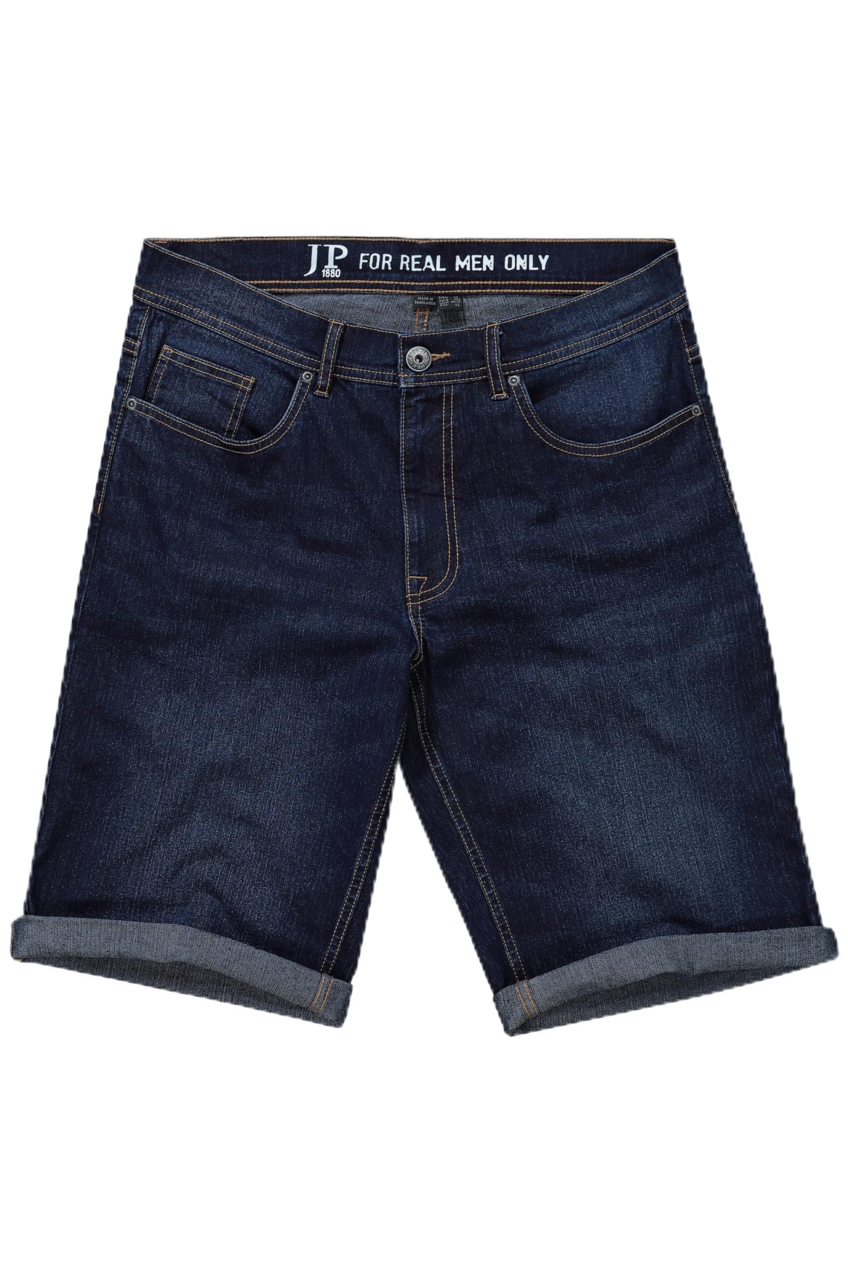 JP 1880 Herren große Größen Übergrößen Menswear L-8XL Bermuda, Denim, 5-Pocket, Stretch, Regular Fit 809109