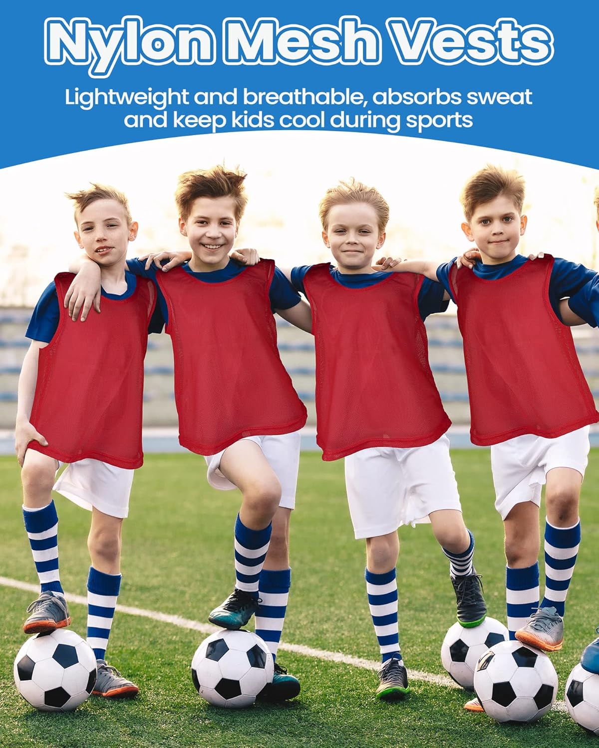 Pasimy 36 Pcs Pennies for Youth Sports Soccer Practice Jersey Kids Basketball Adult Football Hockey Pinnies Scrimmage Jerseys