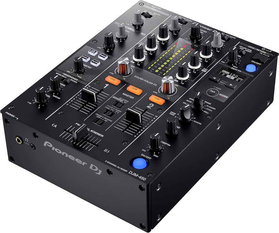 Pioneer DJ DJM-450 2チャンネルミキサー⭐︎箱あり！ Amazon.com: Pioneer DJM-450 2-Channel DJ Mixer with 2x DJ XDJ-700