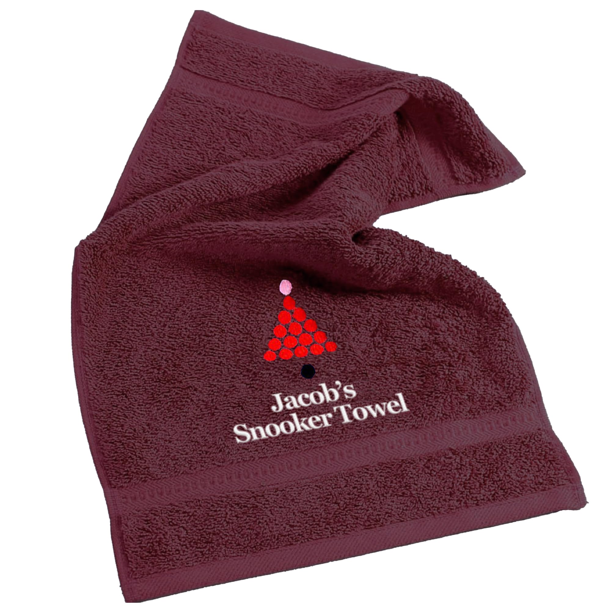 Duncan Stewart - Snooker Towel - Small - Aubergine