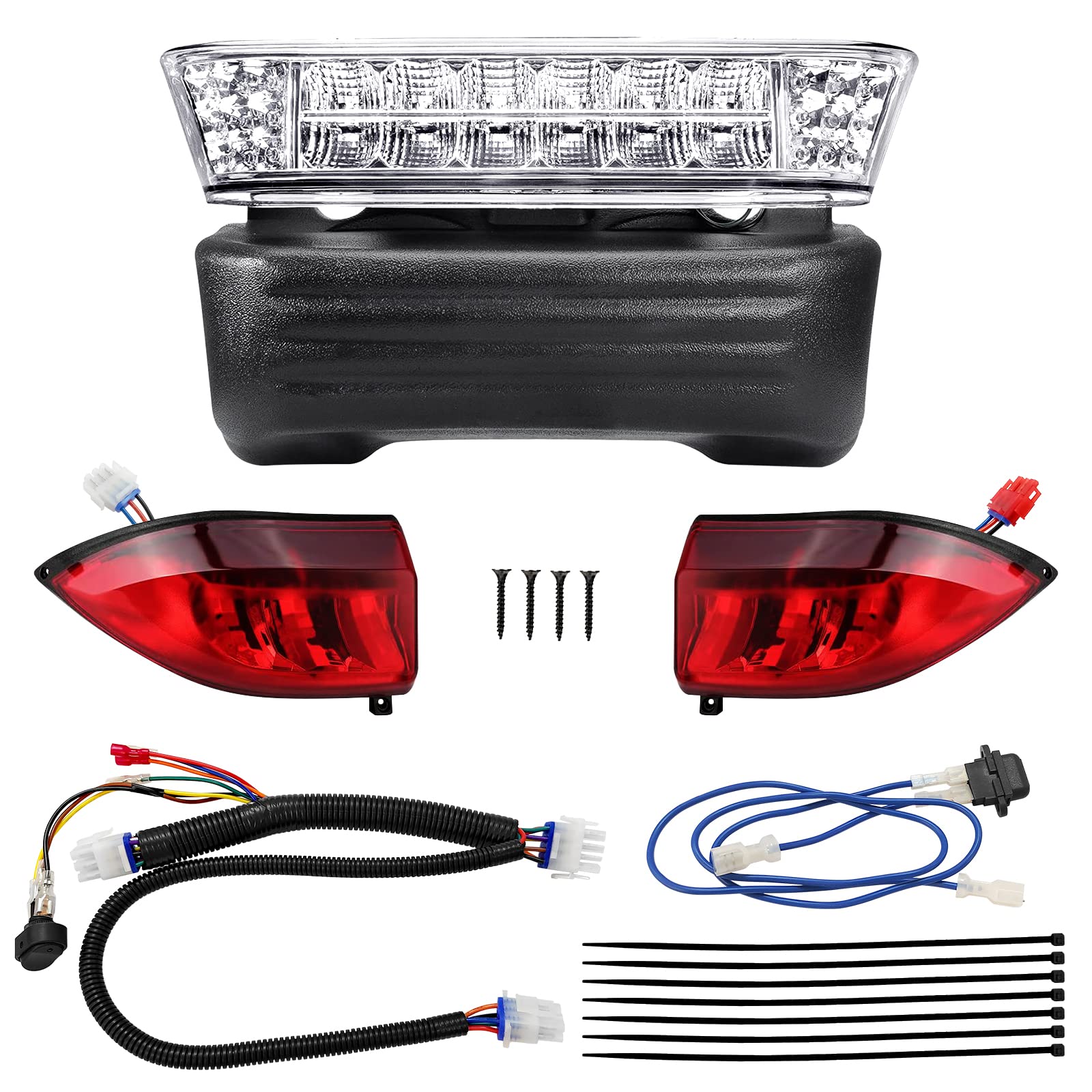 Buy Club Car Precedent Light Kit Golf Cart LED Headlight and Taillight Assembly for 20042008.5