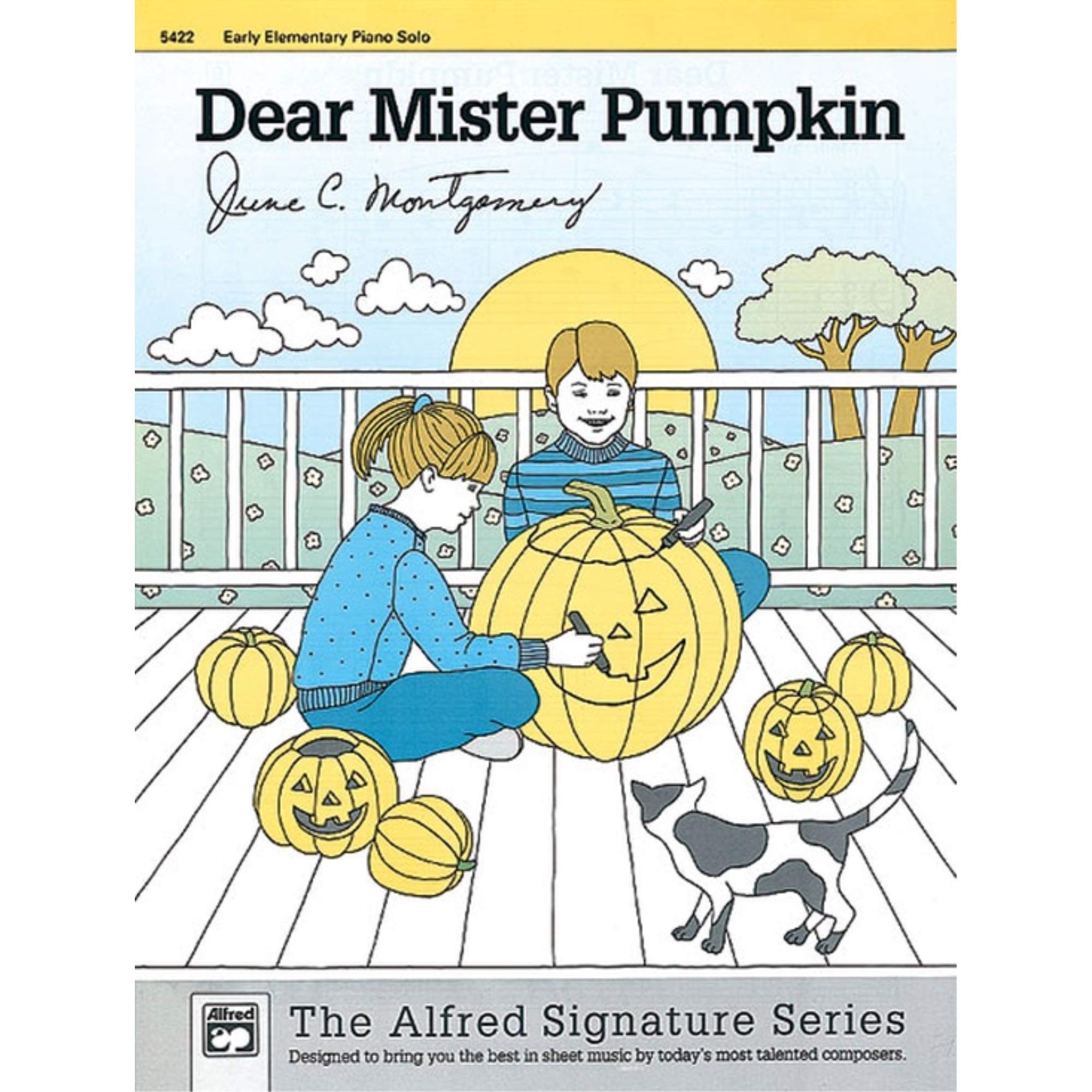 Dear Mr. Pumpkin - By June C. Montgomery