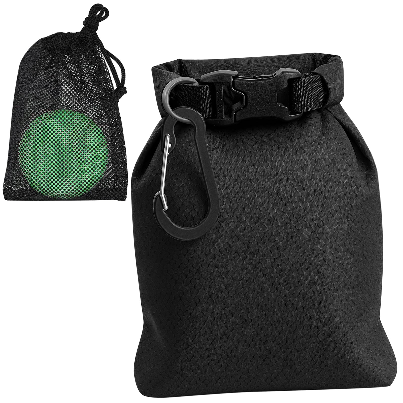 Portable Travel Soap Bag Waterproof Leakproof Soap Bar Case Holder with Draining Layer for Camping Gym Shower Solid Shampoo Bar Travel Case Compact Soap Box Carrier