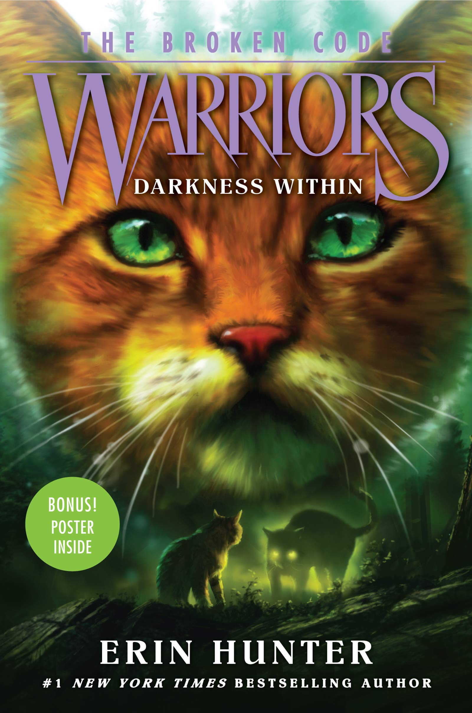 Warriors: The Broken Code #4: Darkness Within: A Bestselling