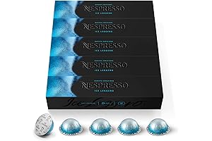 Nespresso Capsules VertuoLine, Iced Coffee, Leggero, 50 Count, Brews 2.7 Ounce (VERTUOLINE ONLY)
