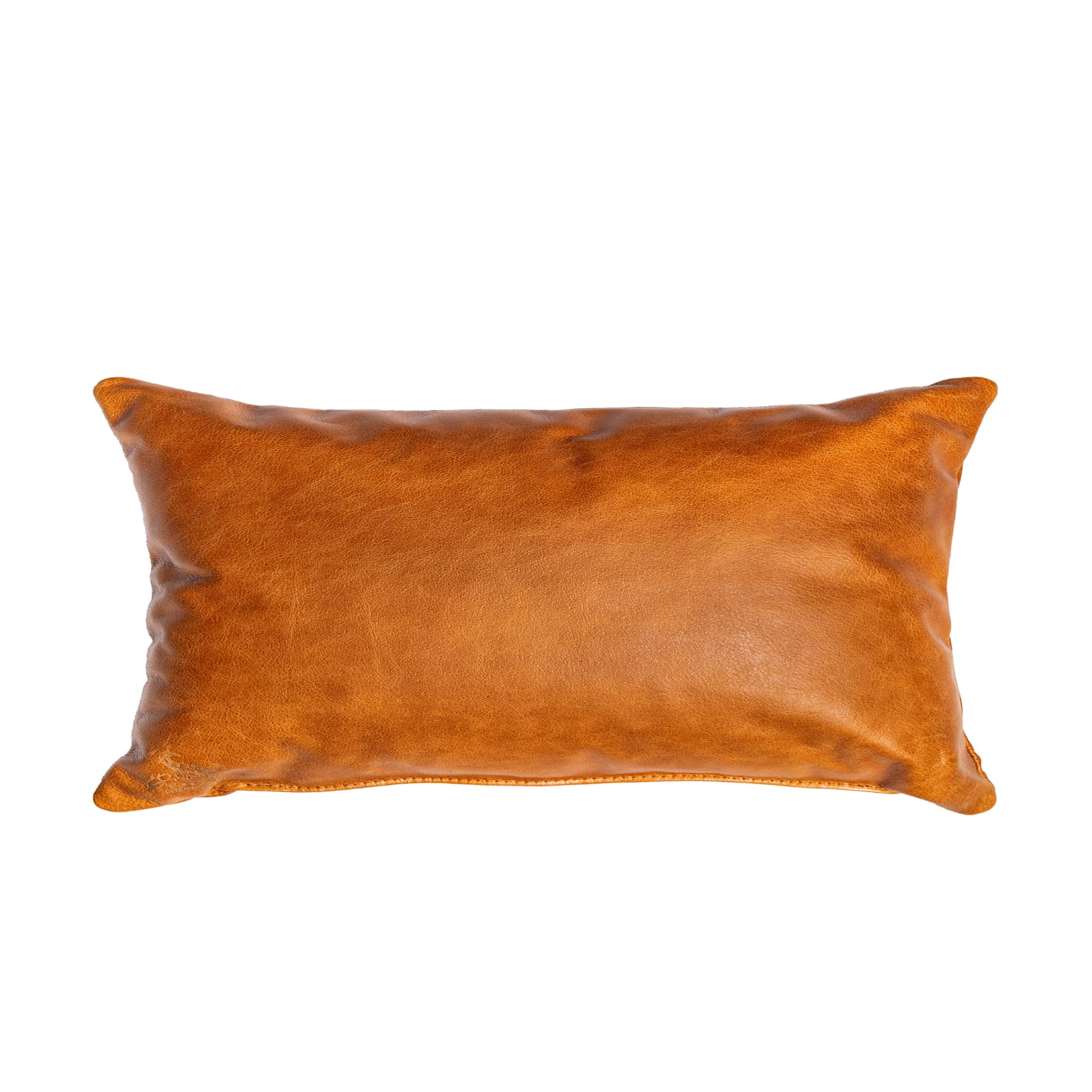 Creme Echtleder Kissen Sofa & Stuhl Dekokissen Zierkissen Echtleder