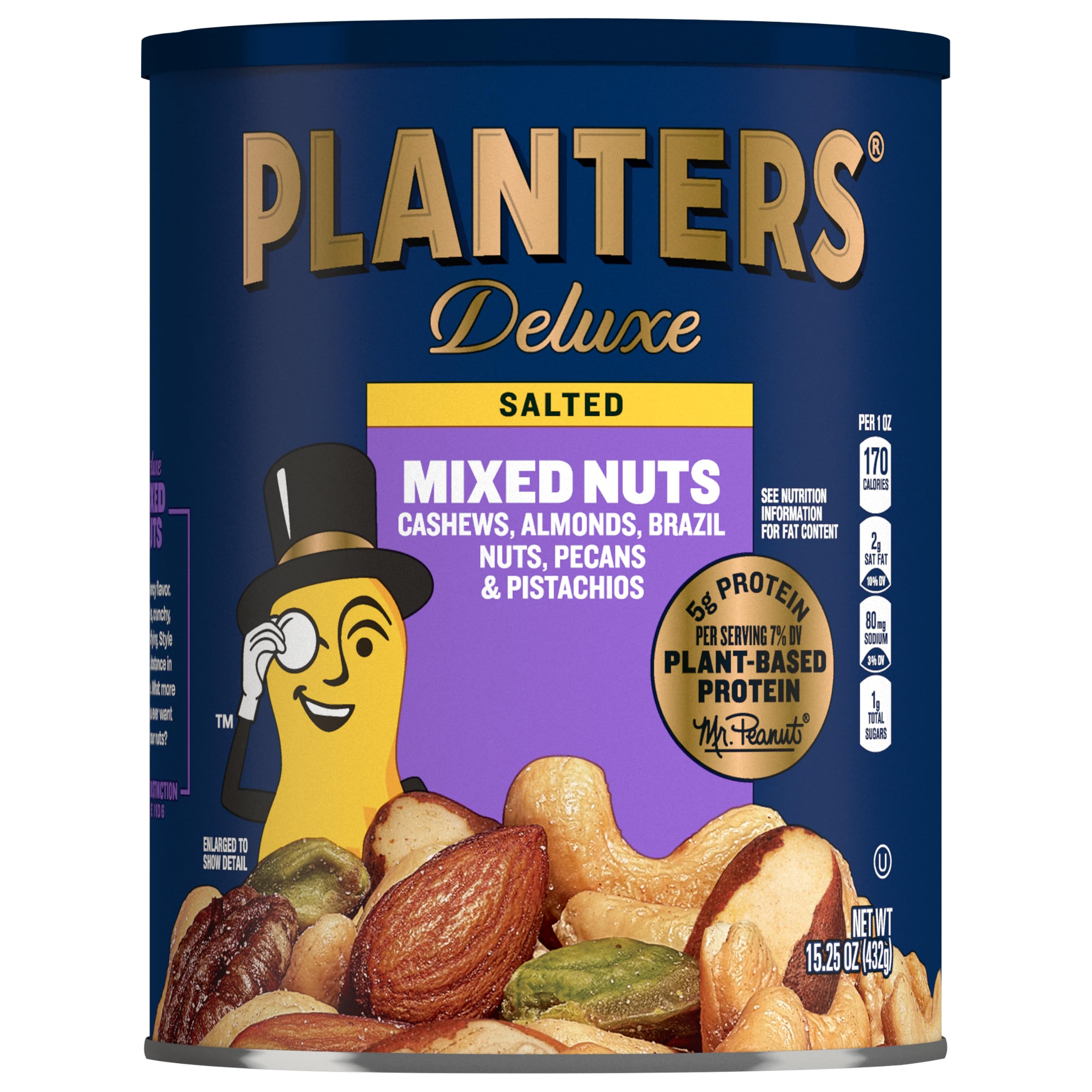 Planters Deluxe mieszane orzechy 432 g