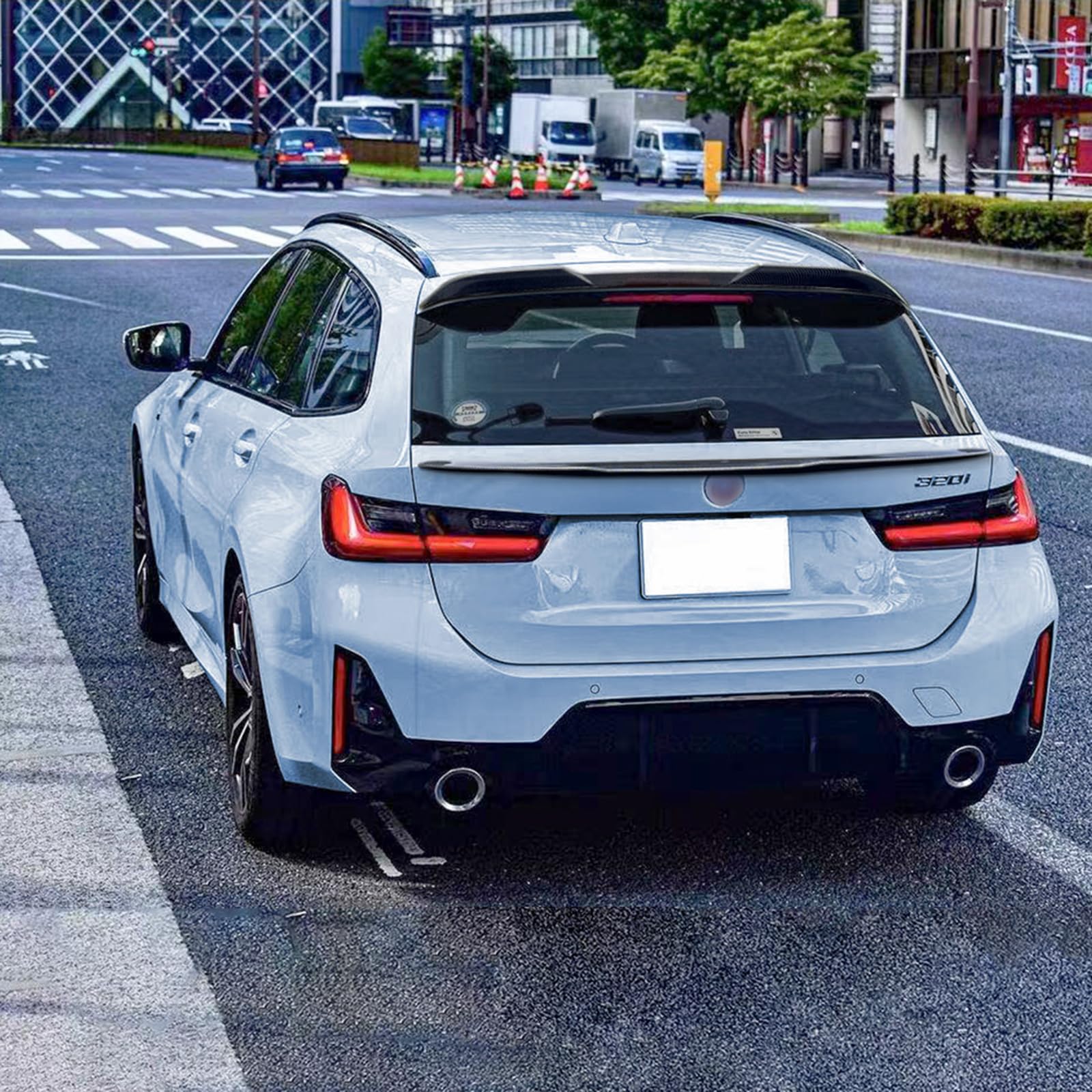 Amazon | BMW 3 シリーズ G21 2019-2024用 リアトランク ルーフ