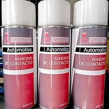3 x Adhesive Spray Contact Glue 400 ml for Upholstering Fabric Roofs Car Foam Rubber Glue Spray High Resistance
