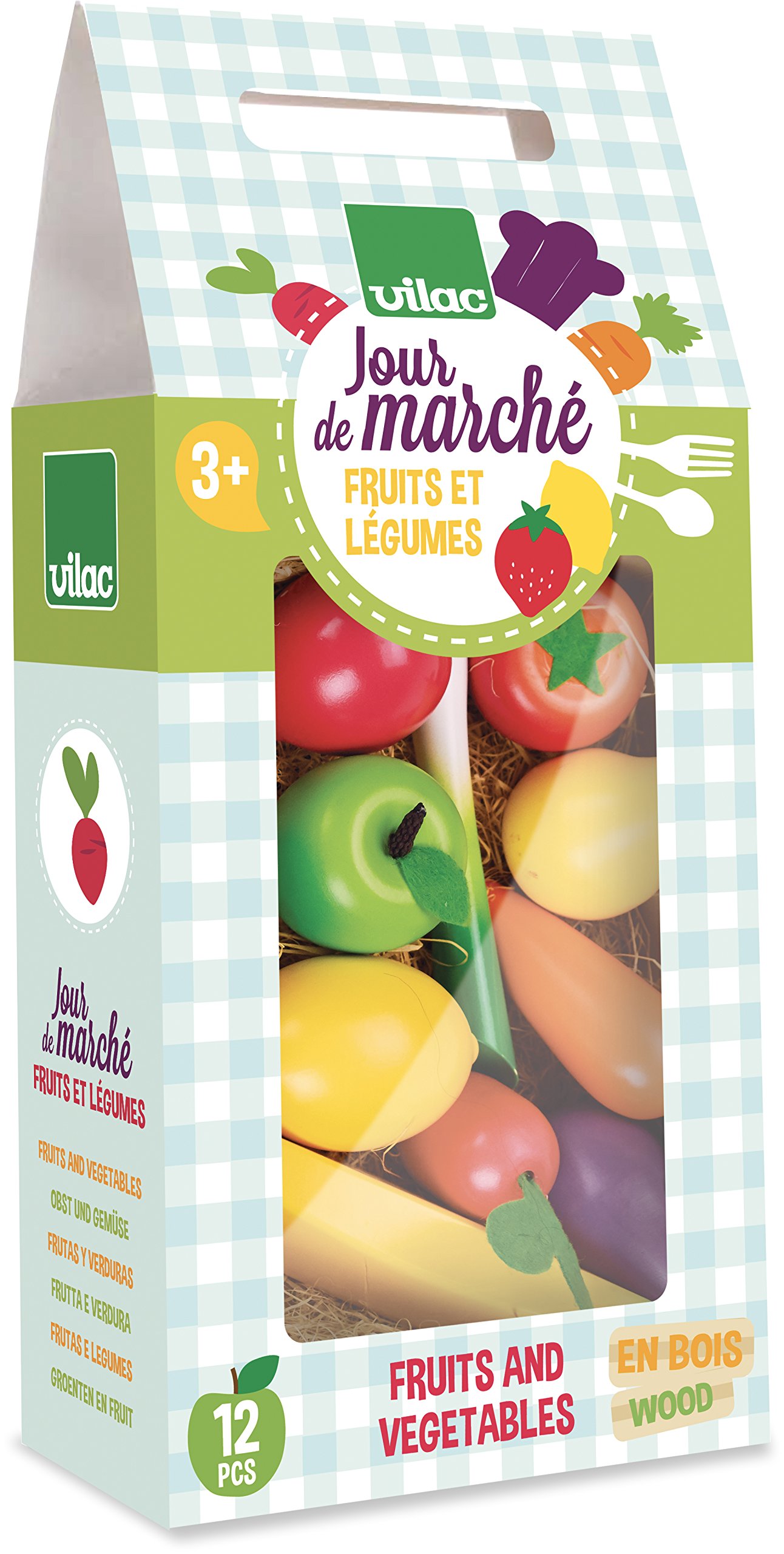 Vilac Vilac8103 Fruits And Vegetables Set