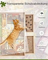 Truwheelz Forgatható Puzzle Asztal 2000 Darabos Kirakóhoz - 72,4x102 cm Fa Kirakós Tábla 4 Fiókkal és Fedéllel, Felnőtteknek 6