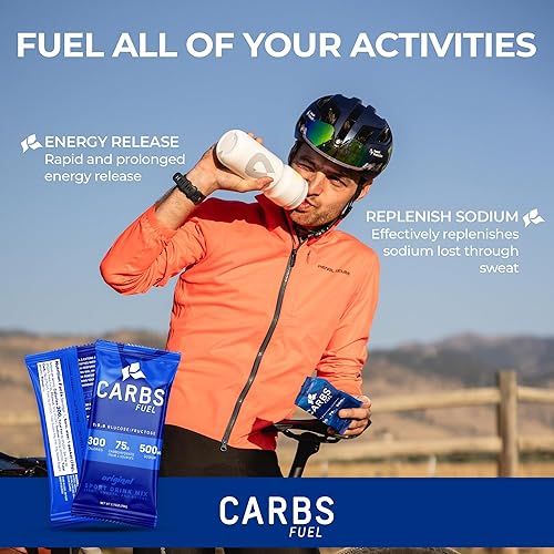 Miniatura 7 de Paquete de geles energéticos deportivos y polvo de bebida deportiva  18 paquetes de gel energético (200 calorías, 1.76 oz de carbohidratos cada uno)