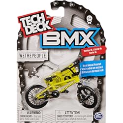 Ruedas Mini Bmx Tech Deck - Finger Bike - Pack 1 Finger BMX - Auténtica Bicicleta de Dedos BMX con Cuadro de Metal - 6028602 - Juguetes Niños 6 Años + - Modelo Aleatorio
