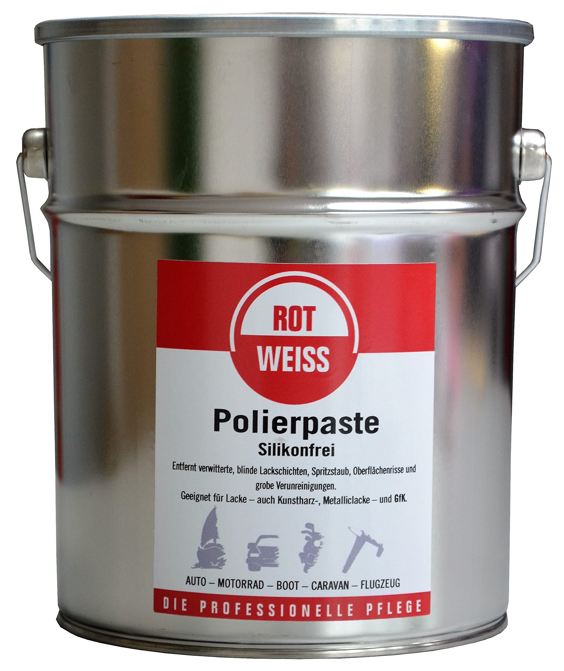 ROTWEISS 1200 Polierpaste 6 kg Eimer