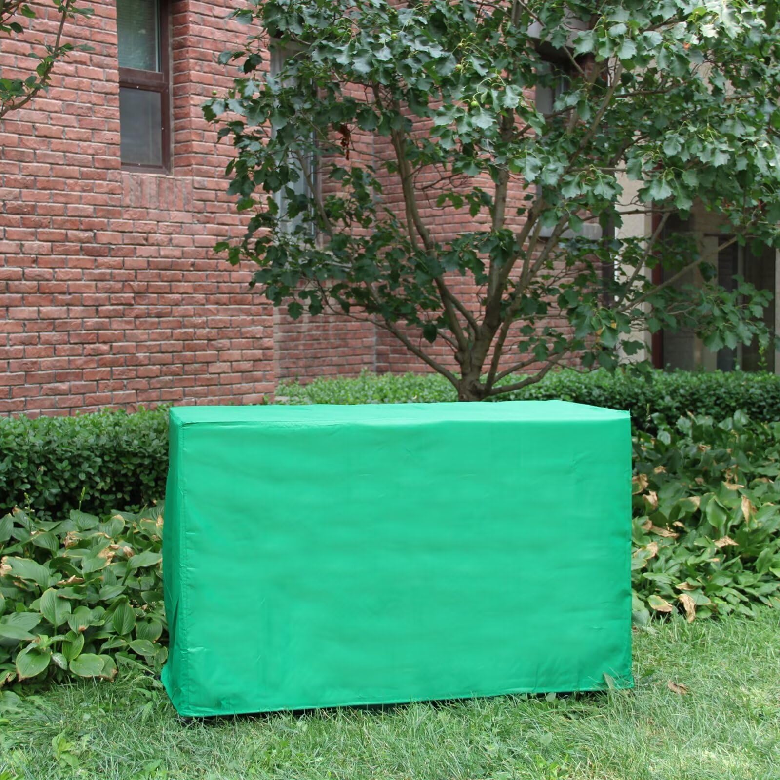 Gartenmöbel für Abdeckung,200x100x90cm(LxWxH)Rechteckig Abdeckplane für Gartentische Wasserdicht Winddicht Anti-UV 420D Oxford Gewebe Schutzhülle für Terrassenmöbel Stühle und Möbelsets -Grün