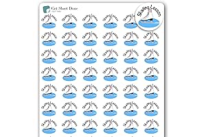 Ice Skating Planner Stickers: Dance Calendar Essential