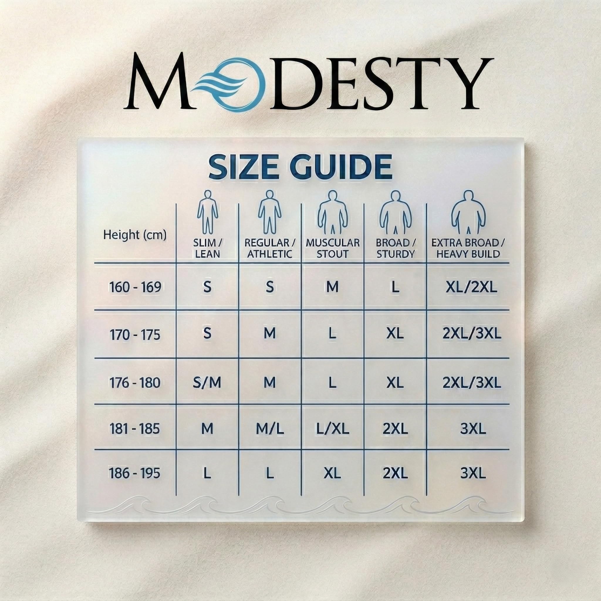 Modesty Awrah - Bañador largo para hombre, secado rápido, protección UV, para playa, piscina, public islámico