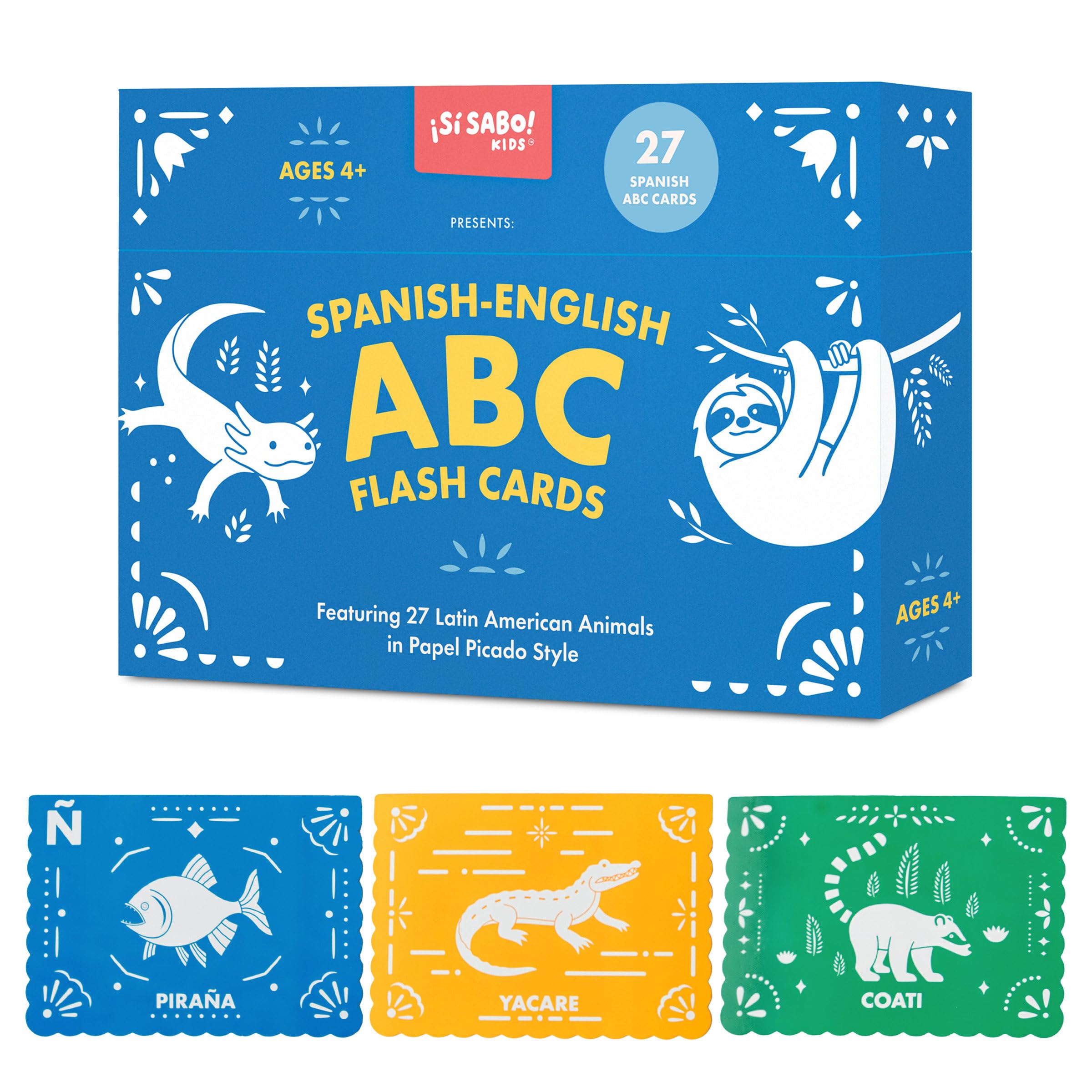 Spanish-English ABC Flash Cards by Mike Alfaro (Cards)