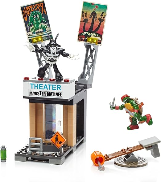 Mega Construx Teenage Mutant Ninja Turtles Raph Rooftop Blast-Out