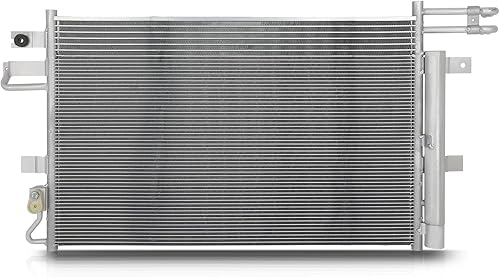 SCITOO Aire acondicionado de condensador compatible con Ford 2013-2019 para Flex 3.5L 2013-2018 para Taurus 3.5L y para Lincoln 2013 para MKS 3.5L