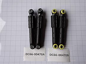 Factory Parts 4 Pack DC66-00470A & DC66-00470B Washer Shock Absorber Compatible For Samsung Washing Machine AP4206426, 2020946, DC66-00650C, DC66-00650D