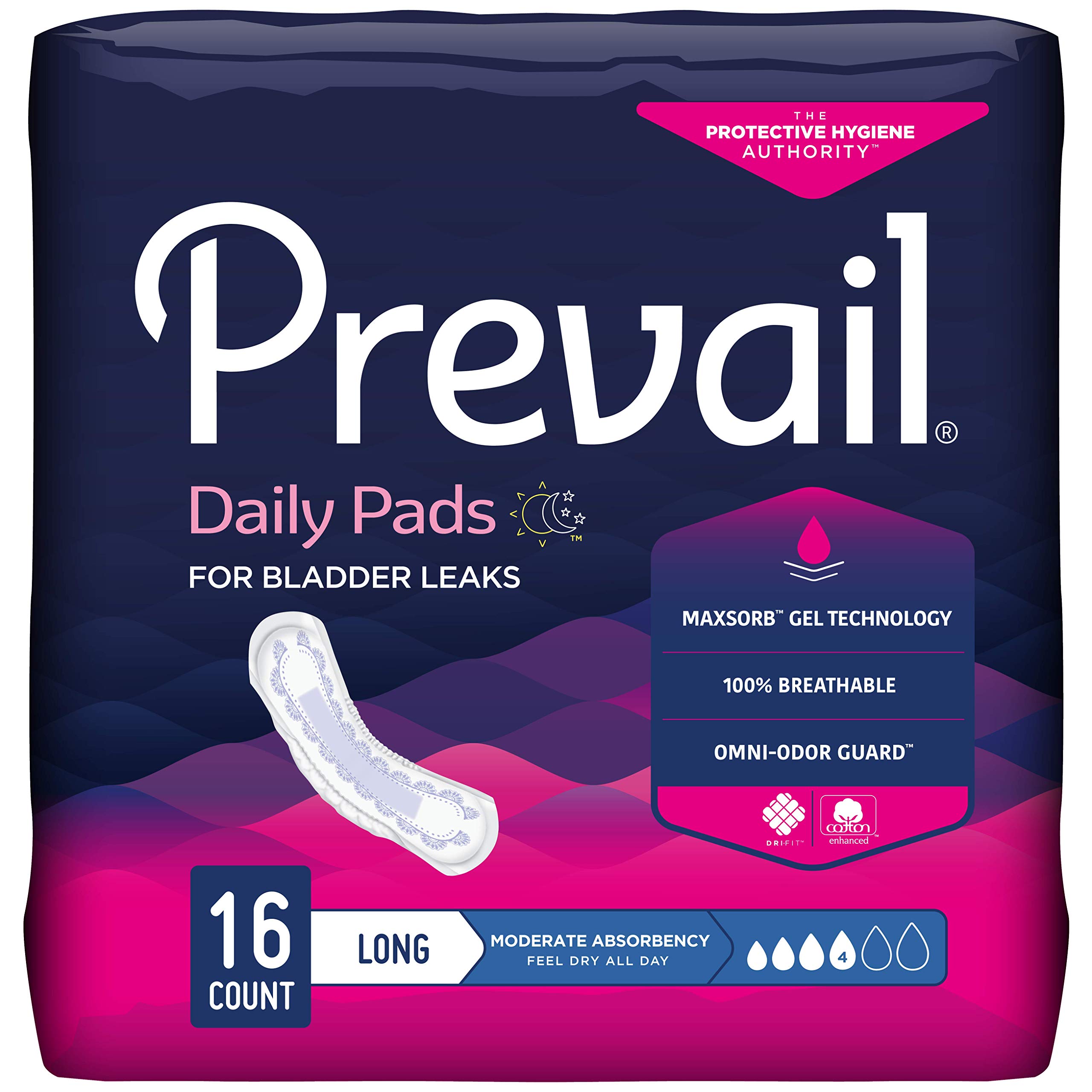Prevail Bladder Control Pad-Xtra Plus