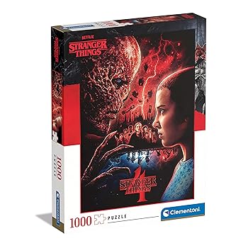 Clementoni 39763 Jigsaw Puzzle Stranger Things 1000 Pieces