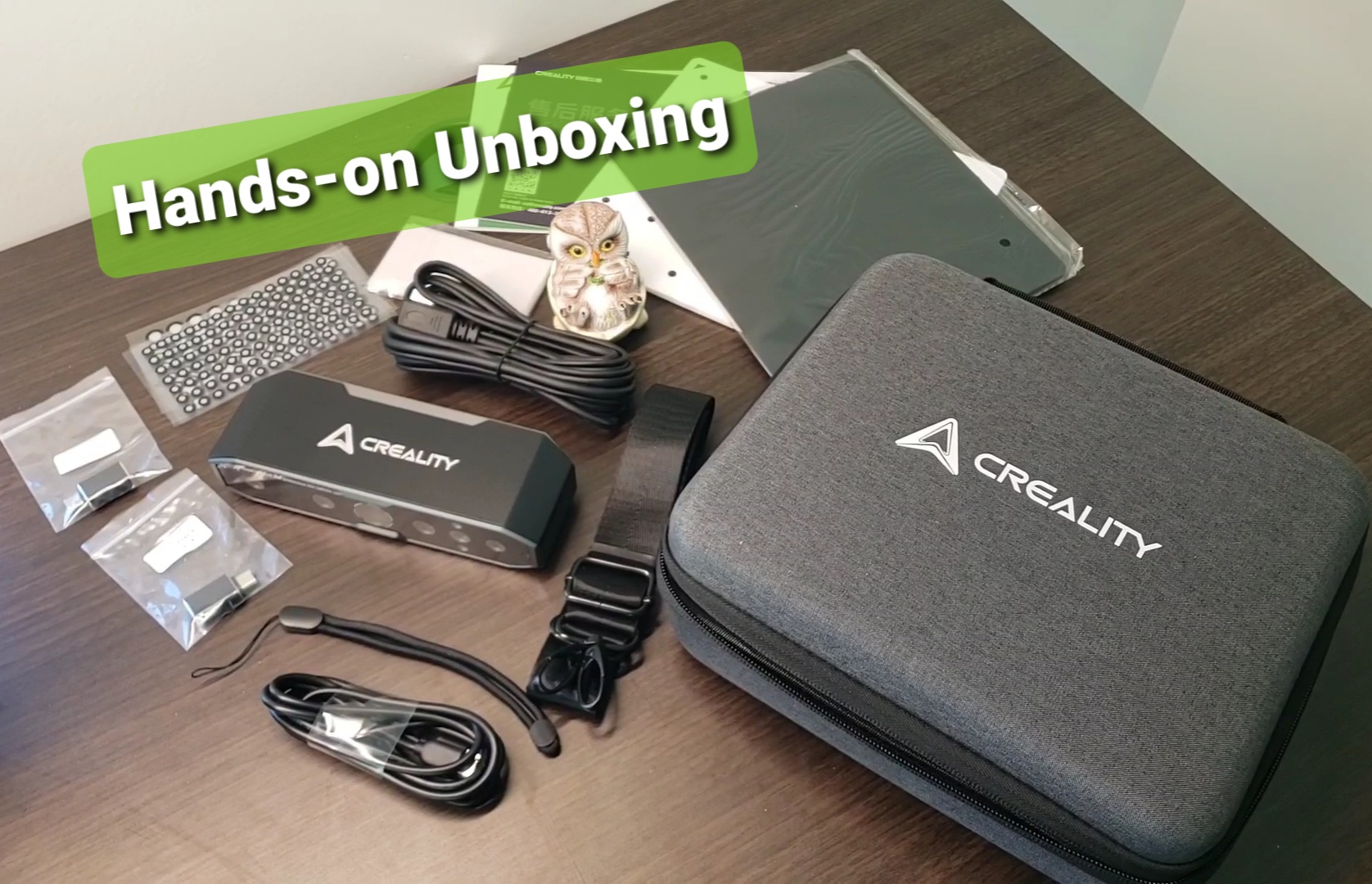 Watch Hands-on Unboxing the Creality CR-SCAN OTTER on Amazon Live