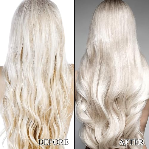 Miniatura 4 de Luseta - Juego de champú y acondicionador morado (16.9 onzas cada uno) y paquete de acondicionador morado (16.9 onzas)