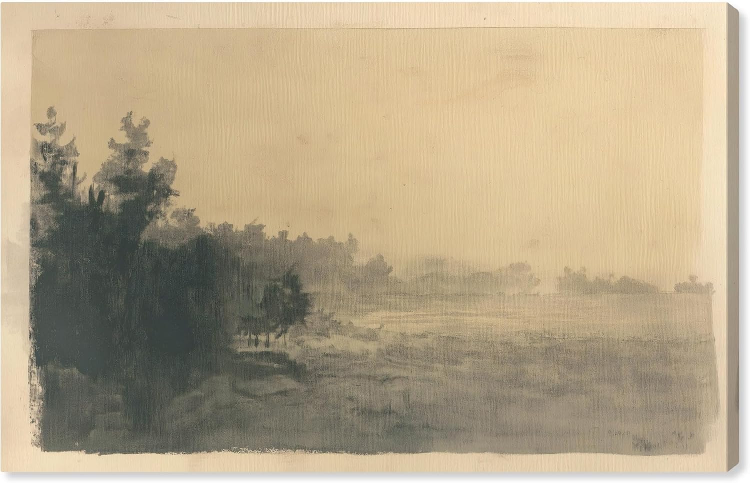 Art Remedy Vintage Rainforest II Canvas Rustic Farmhouse Art, Gallery Wrapped, 45" x 30" Gallery Wrapped Wrapped Canvas 30"L x 45"W