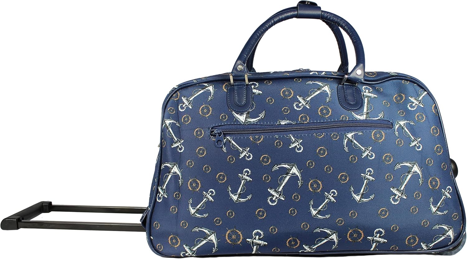 World Traveler Classic Prints 21-Inch Carry-On Rolling Duffel