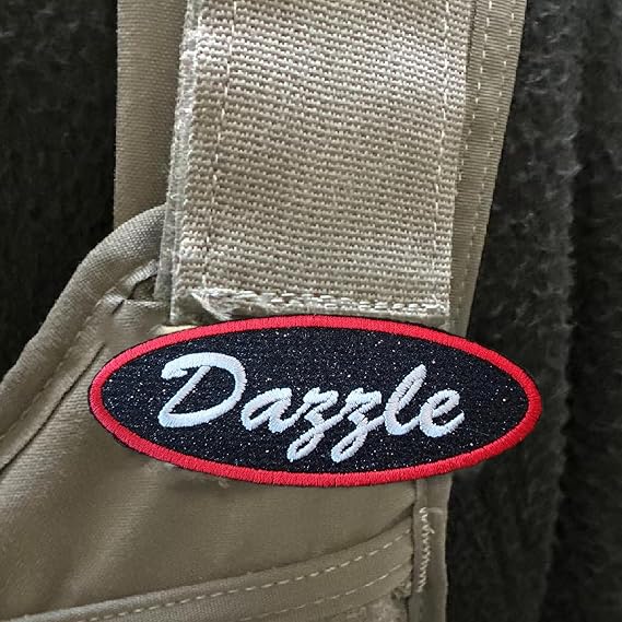 Custom Name Patch Embroidered Glitter Name Patch, Embroidered Glitter Name Patch, Personalized Removable Tactical Patches Hook and Loop, Backpacks, Jackets