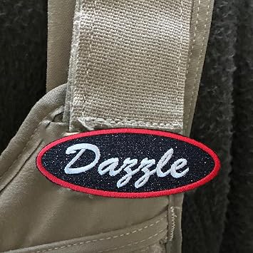 Custom Name Patch Embroidered Glitter Name Patch, Embroidered Glitter Name Patch, Personalized Removable Tactical Patches Hook and Loop, Backpacks, Jackets