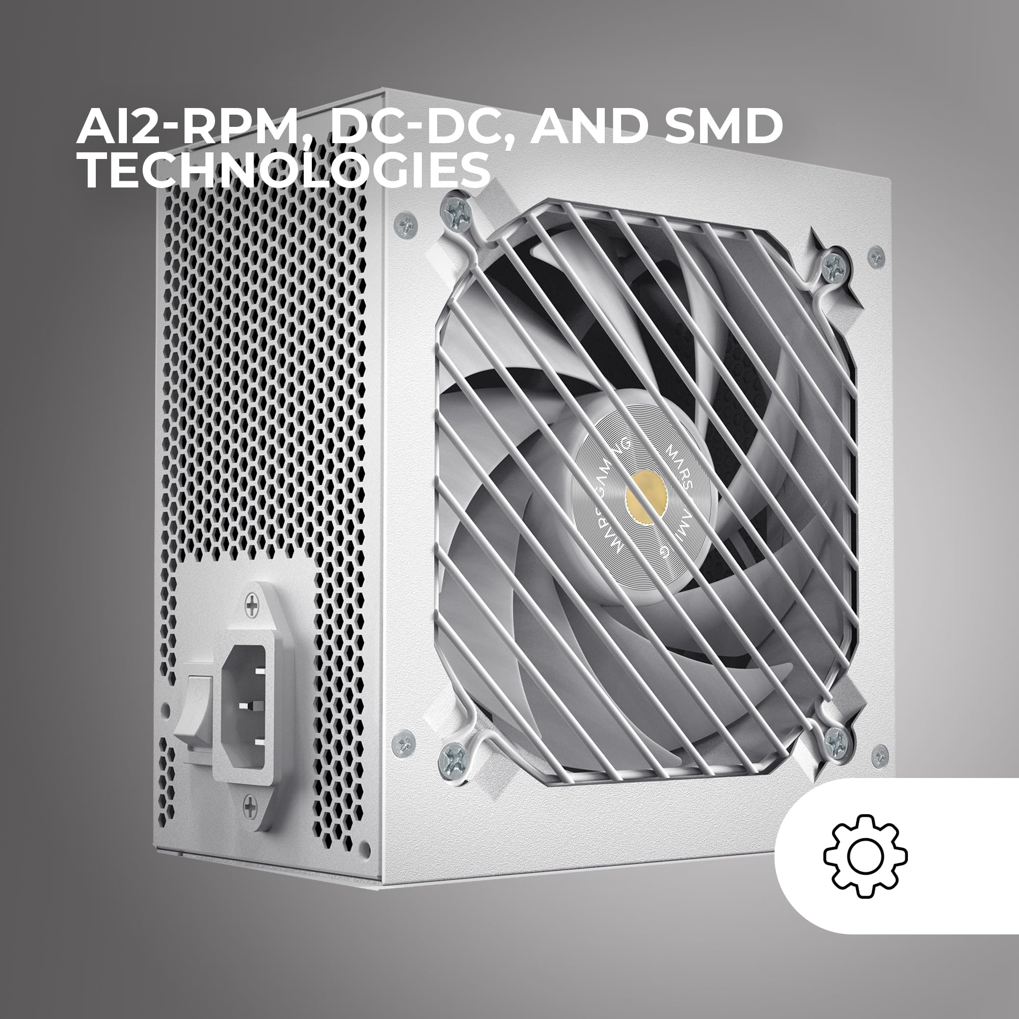 Alimentation PC Mars Gaming Mpb750s Alimentation Atx Argb 750w 6 ans de
