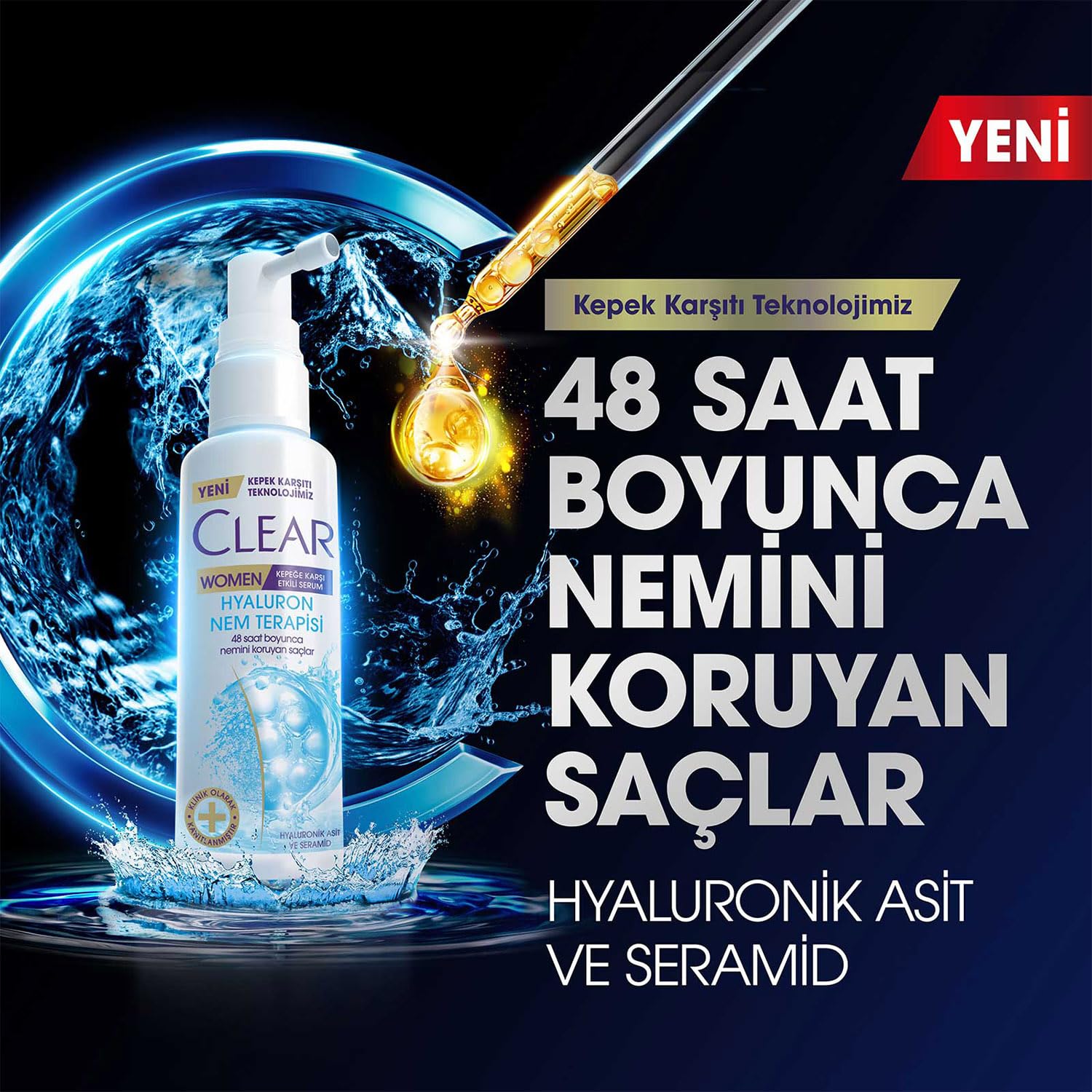 Clear Women Hyaluron Nem Terapisi 90 ml​