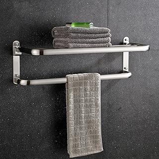 Bathroom Towel Rack 304 Stainless Steel Bathroom Towel Rack, Bathroom Bathroom Towel Rack, Double Bathroom Towel Rack, Bathroom Racks Stainless Steel Bathroom Towel Rack (Size : 399cm)