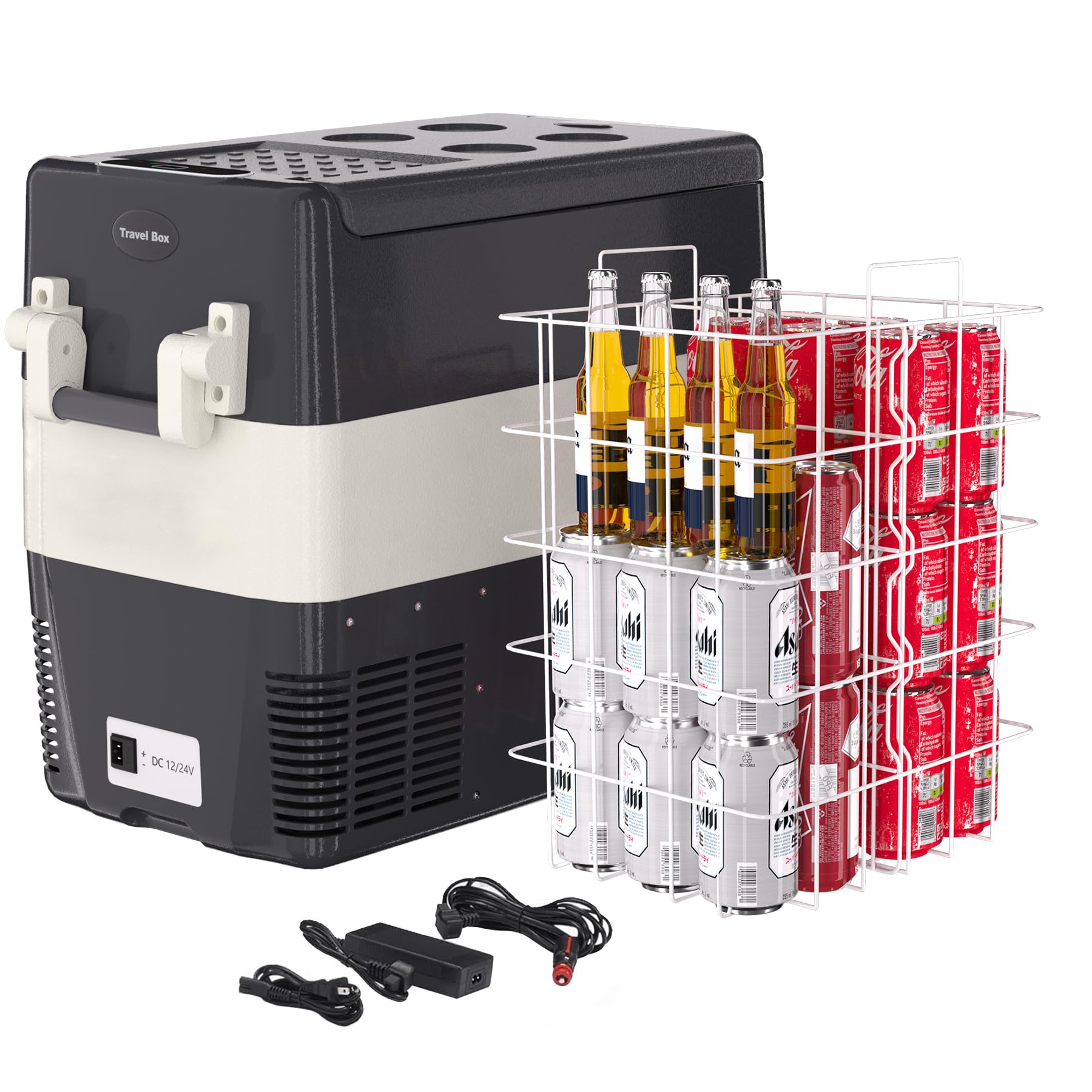 コンパクト冷蔵庫 50L Amazon.co.jp: Litake 車載冷蔵庫 50L コンプレッサー式 ポータブル