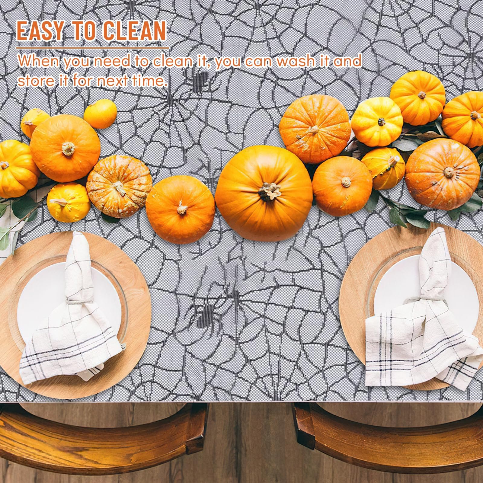 XIMEY Nappe Halloween, Nappe Table Halloween, Nappede Décoration D