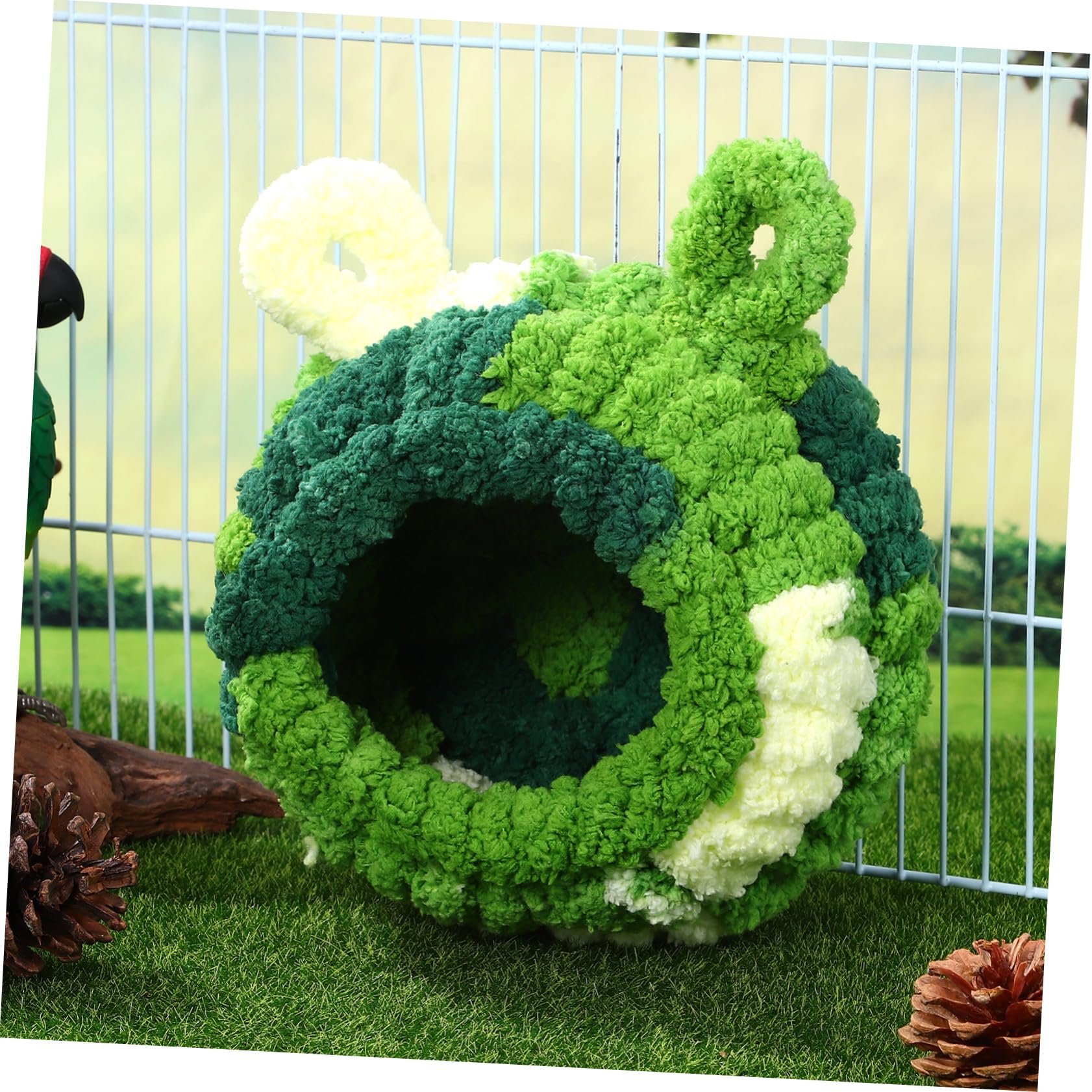COLLBATH Nido De Loro Nido De Pájaro Jaula De para Pájaros Nido De Cacatúa Montaje En Jaula De Loros Cama para Dormir para Pájaros para Loros Cama para