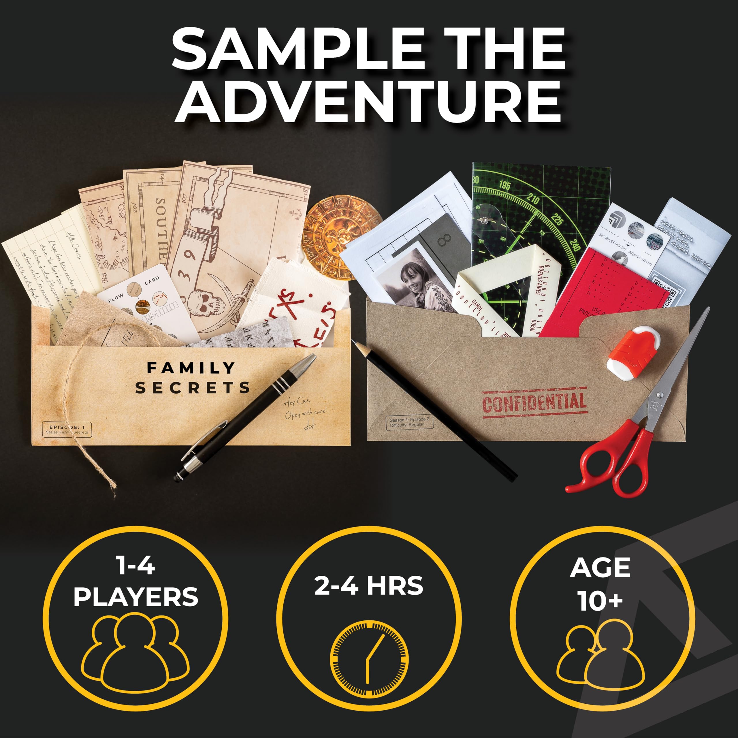 Escape Mail - Escape Room Game, Second Edition Difficulty Level, Episodes 1+2 - Image 2