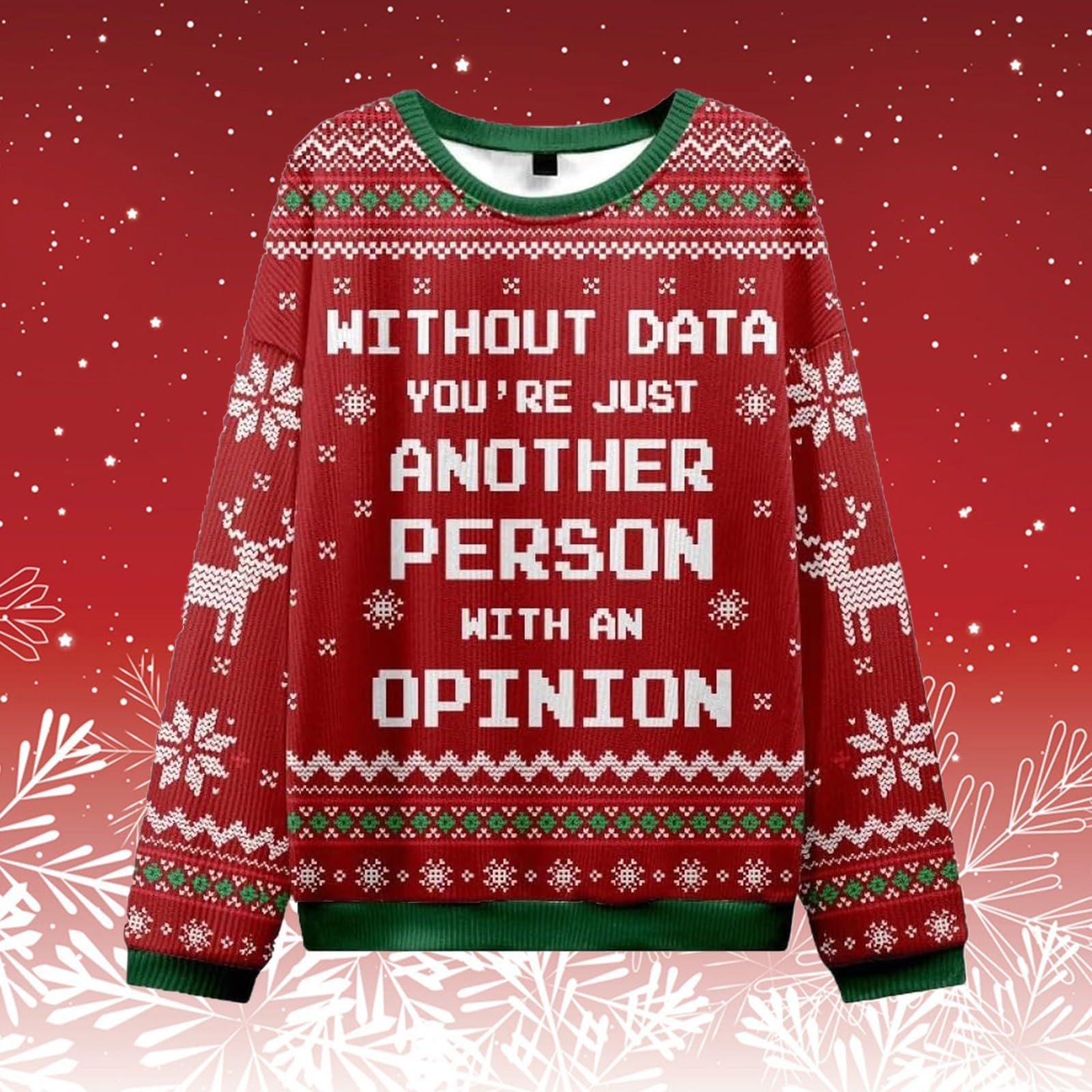 Suéter de Navidad para mujer, casual, ligero, túnica de moda, gnomo de Navidad, color liso, estampado deportivo, disfraz de mujer