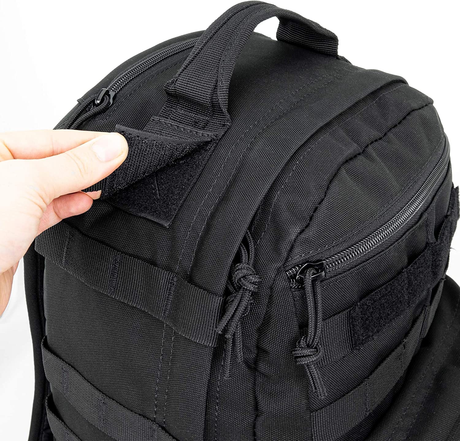 LINE2design Kit completo de bolsa Molle, kit de primeros auxilios de supervivencia de emergencia, bolsas de rescate de seguridad avanzada al aire libre, suministros médicos, mochila táctica militar
