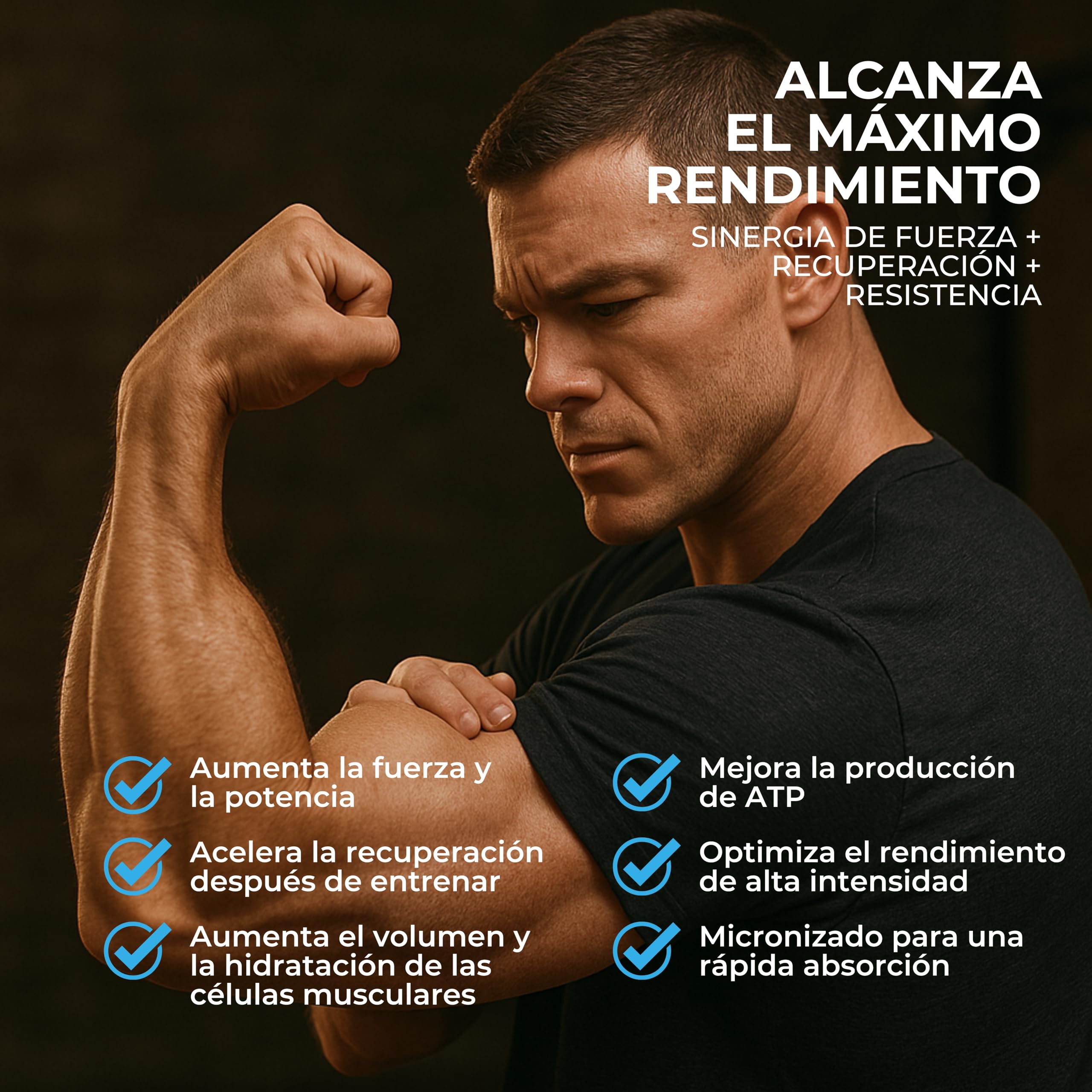 Creatina Monohidratada Creapure Life Pro – Creatina Micronizada Pura, Hasta 216 Tomas – Sin Gluten, Para Fuerza, Energía y Recuperación Muscular – Calidad Alemana (650g - 1,4lbs, Sin sabor)