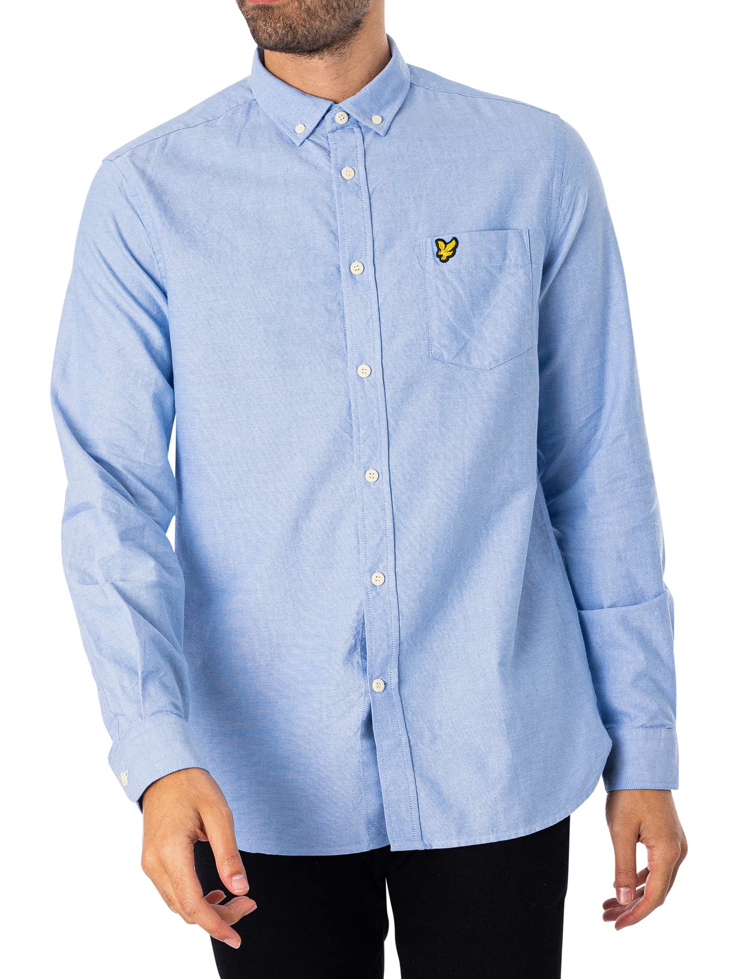 Lyle & Scott Light Weight Oxford Shirt White