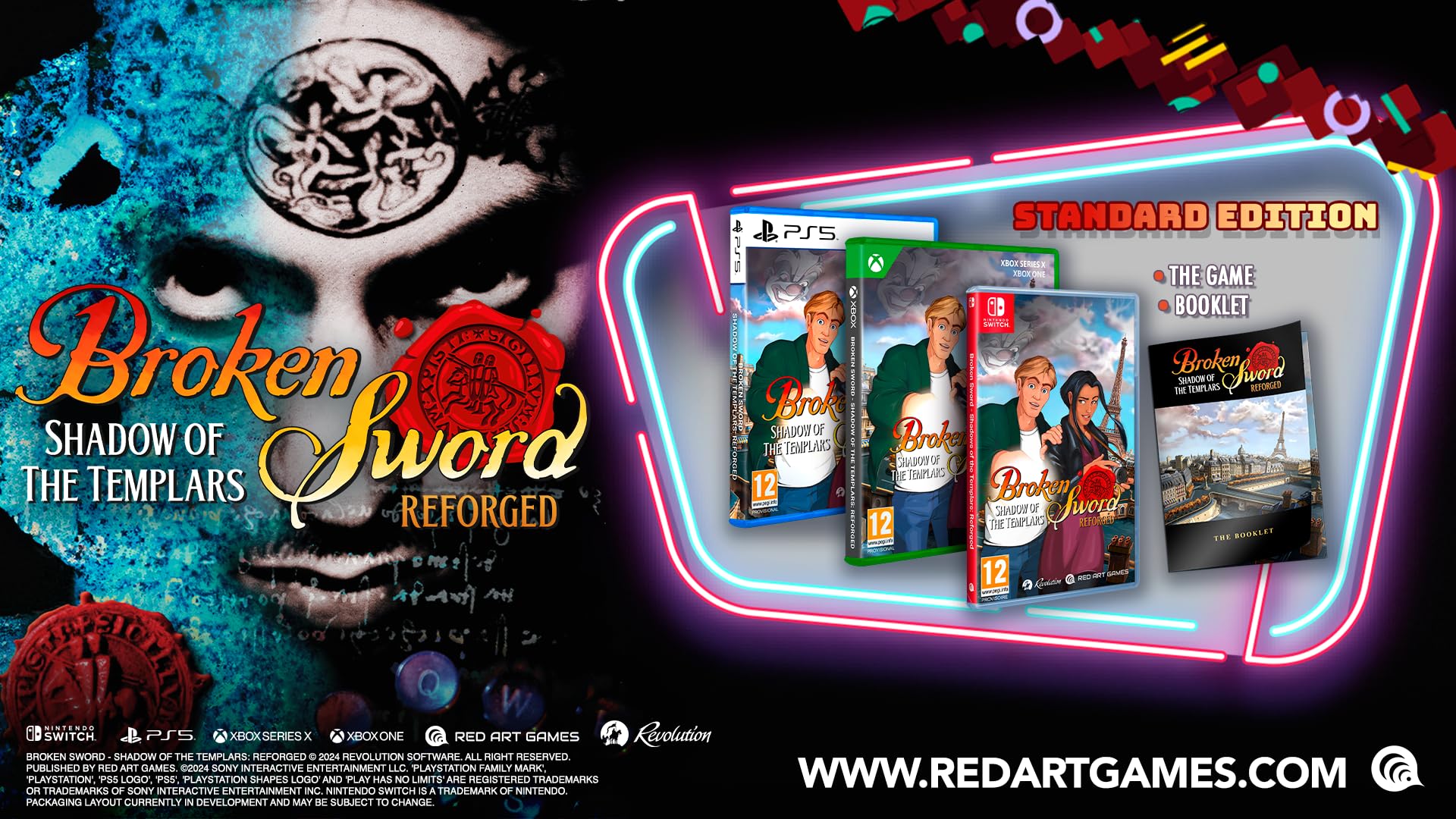 Broken Sword - La Leyenda de los Templarios: Reforged - NINTENDO SWITCH - 4