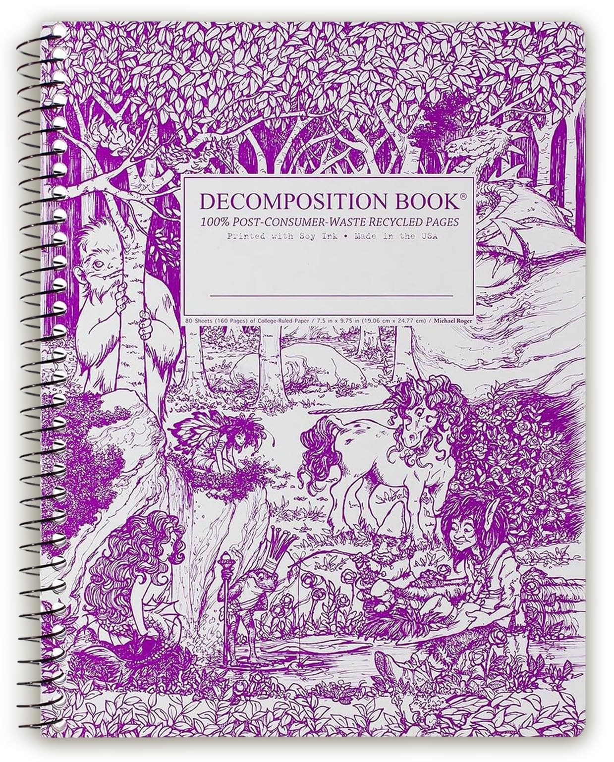 Fairy Tale Forest Coilbound Decomposition Book — image 1