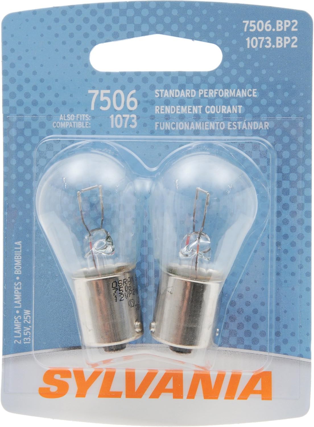 SYLVANIA 1157 Long Life Miniature Bulb, (Contains 2 Bulbs
