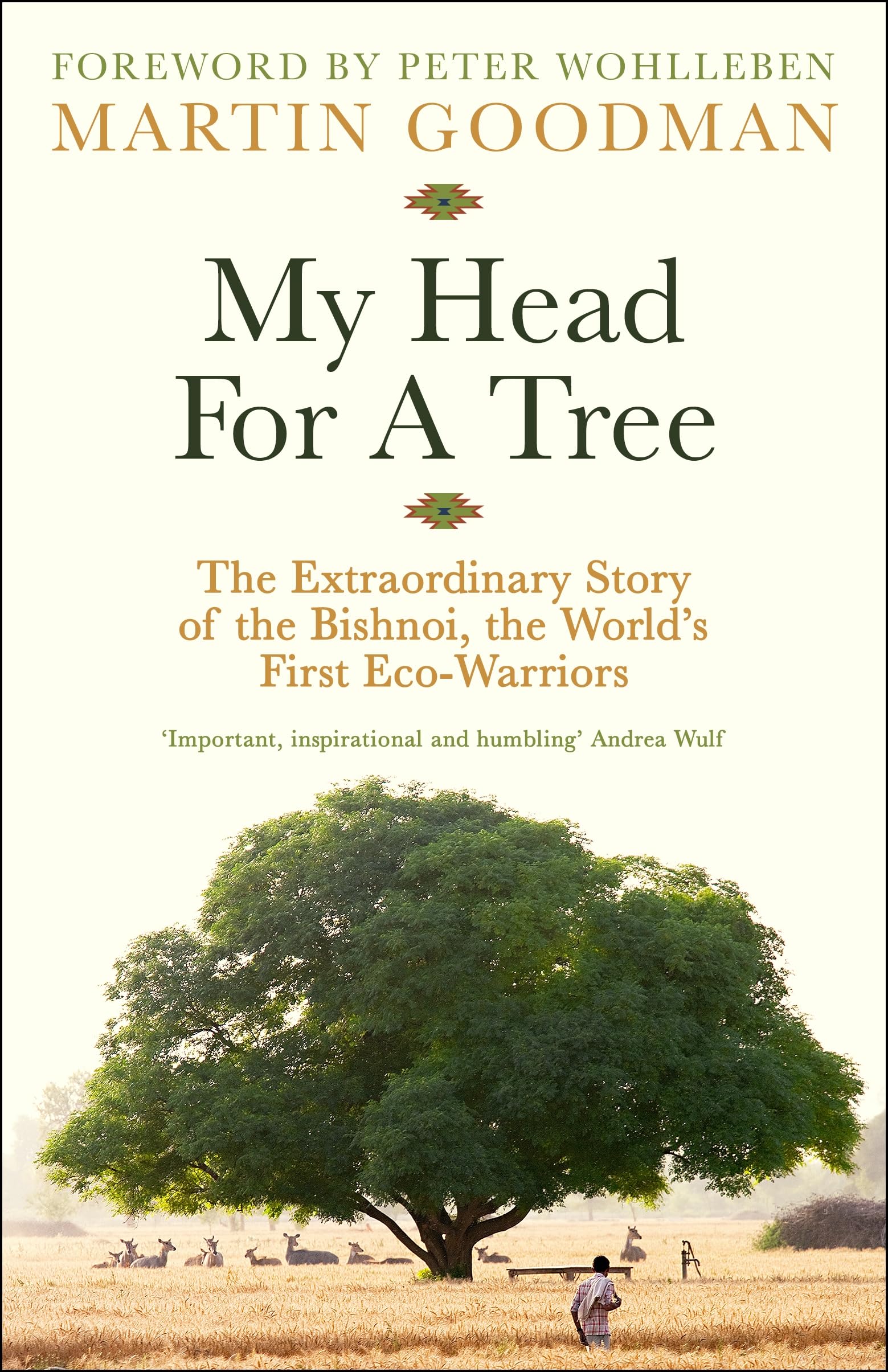 My Head For A Tree by Martin Goodman HARDBACK 9781800818712