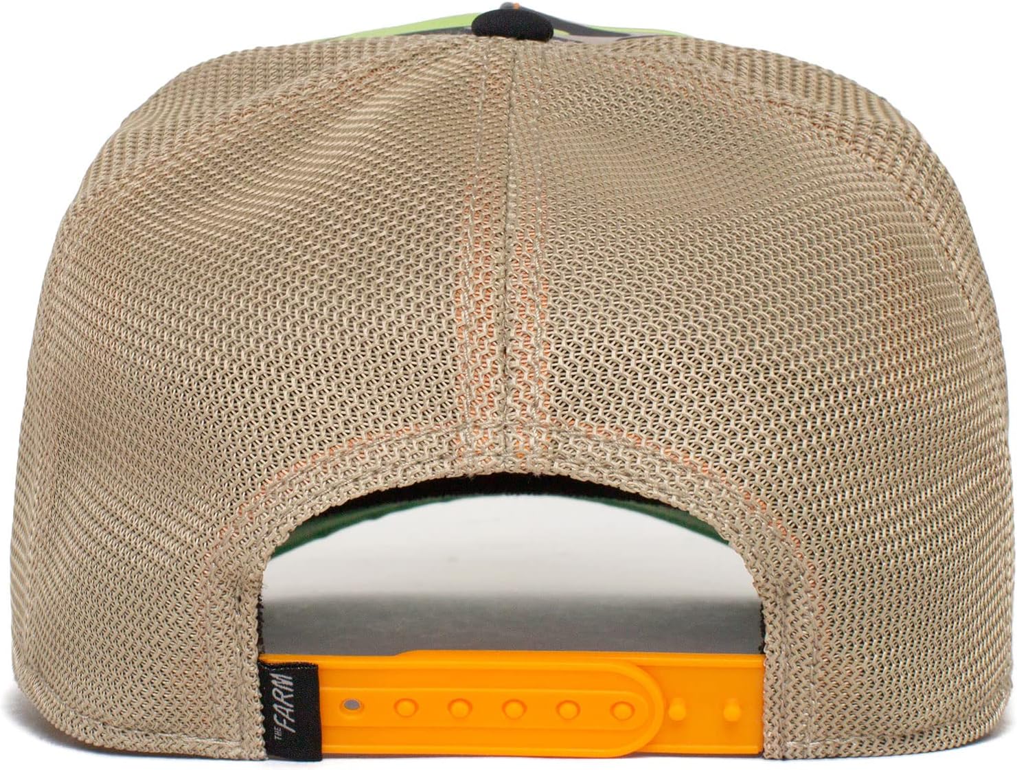 Goorin Bros. The Farm Kablamo Camo Collection Unisex Adjustable Trucker Hat, Lime (El Sorro Dorado), One Size