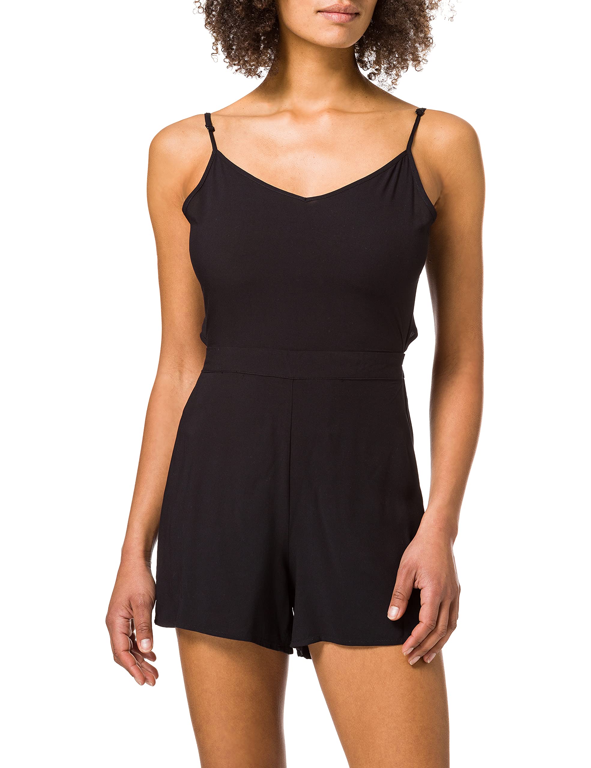 Kadın Playsuit Siyah 34